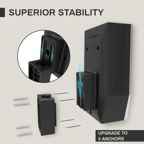 SEVEN SPARTA size scale with hand showing compact footprint and installation clarity
