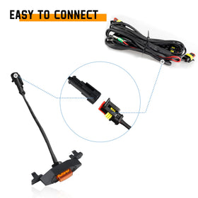 SEVEN SPARTA ABS finish texture close-up showing scratch and fade resistance