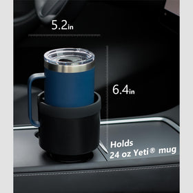 SEVEN SPARTA holding a 40oz tumbler securely while driving