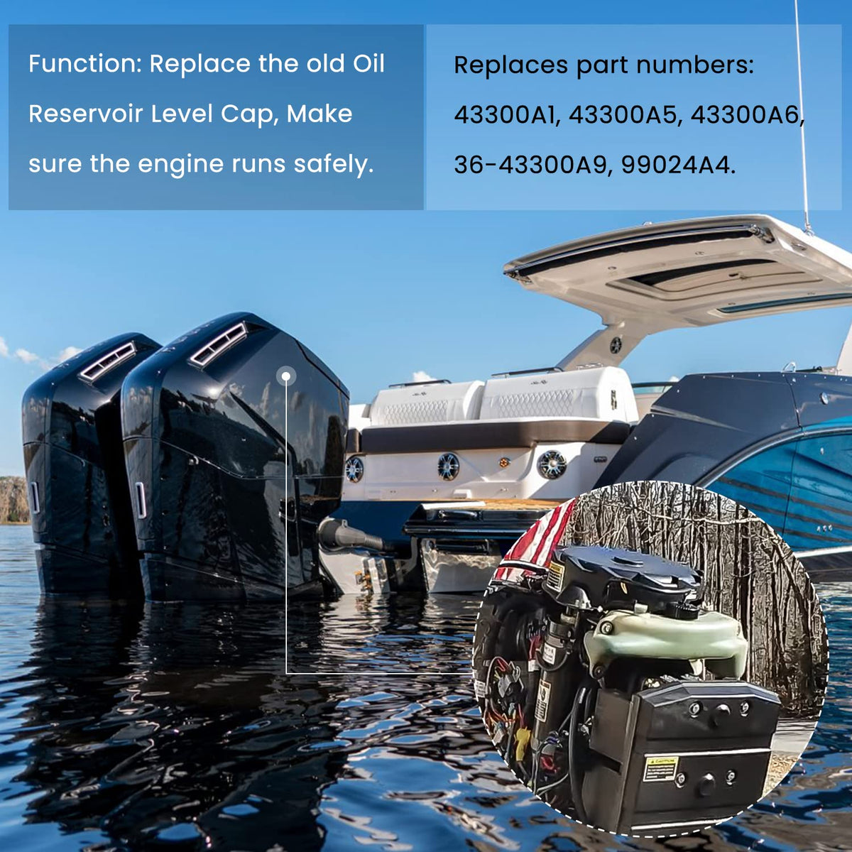 sevencow float and push nut detail ensuring accurate oil-level sensing