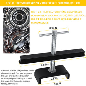 sevencow J-36418-C and ST-1503 aluminum seal installers protecting Teflon seals