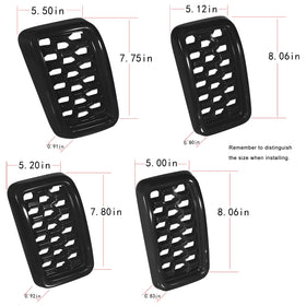 sevencow fitment warning label near product pieces reminding compatibility check before purchase