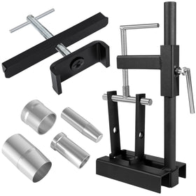 sevencow bench setup with tools organized for an efficient transmission rebuild