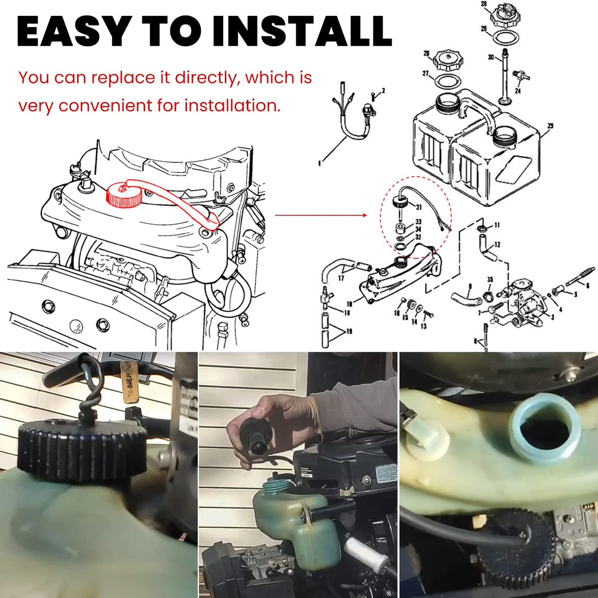sevencow wiring harness leads with clear color-coded connections benefit