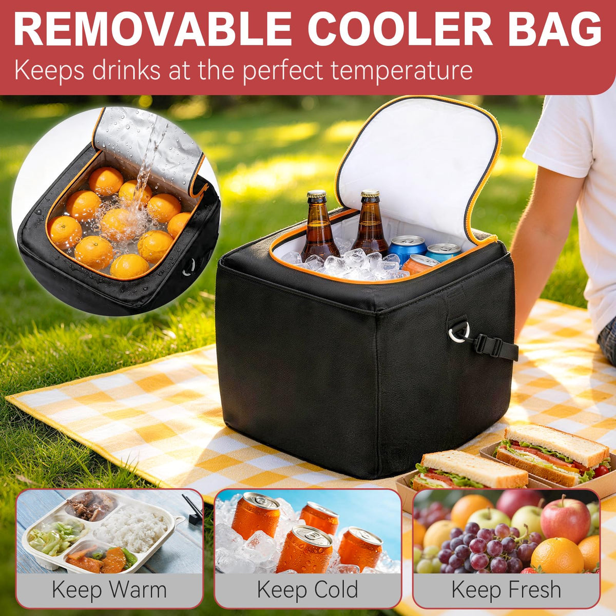 sevgili carry handles and lid detail highlighting comfortable transport and protection