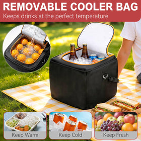 sevgili carry handles and lid detail highlighting comfortable transport and protection