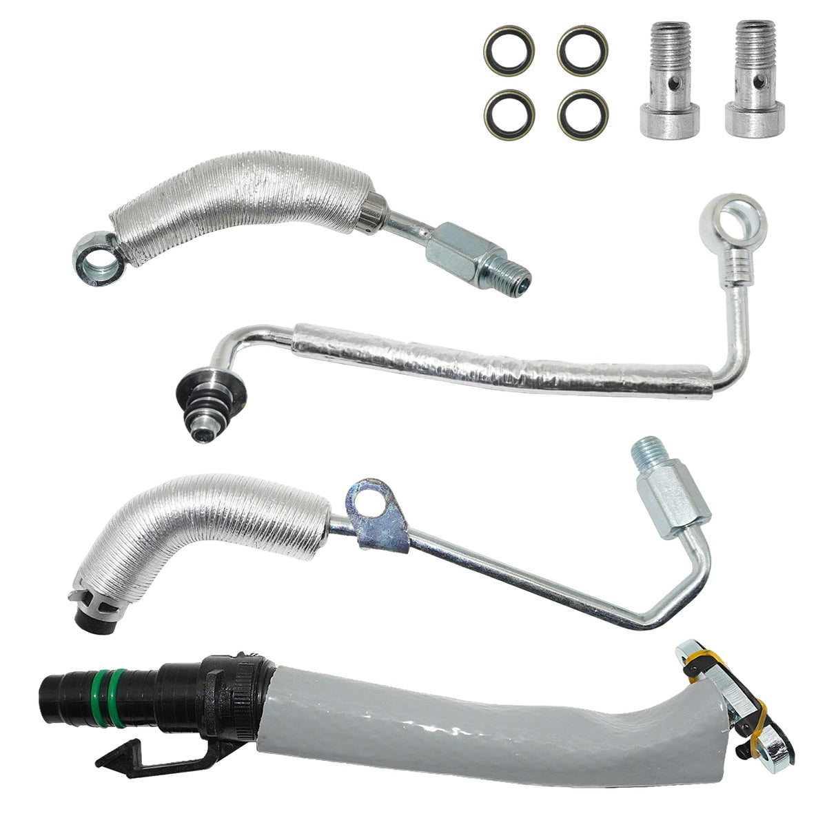 SevnYoko full kit laid out on a workbench for quick identification and easy install