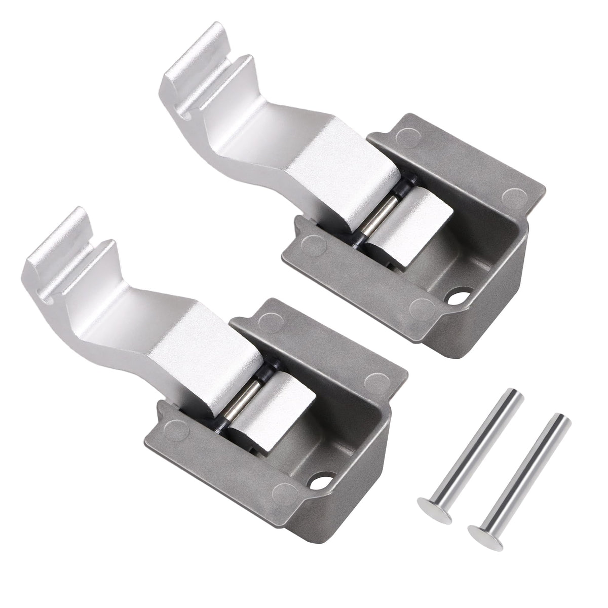 Seweder front view of slider kit showing included pins and benefits