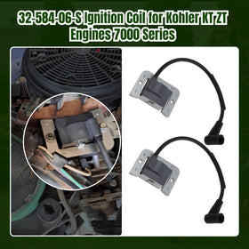 Seweder ignition module installed on Kohler engine demonstrating restored spark reliability