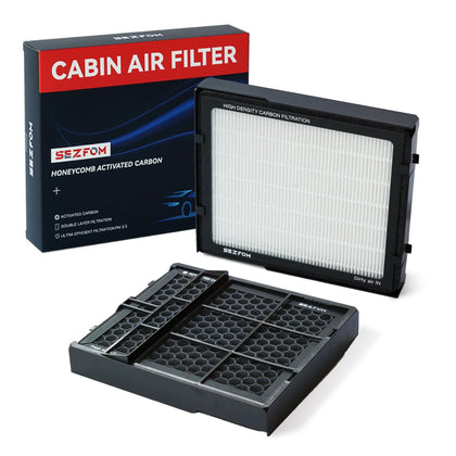 SEZFOM front packaging showing product branding and fitment benefits