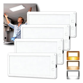 SFNN front view of 12-inch RV LED offering uniform glare-free light