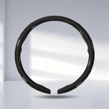 SFWAYA front view installed showing sleek carbon fiber look and instant visual upgrade