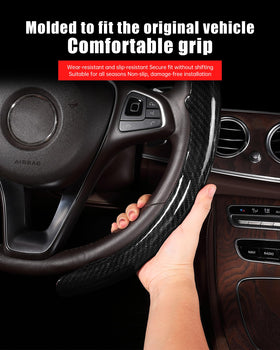 SFWAYA in-car lifestyle shot on dashboard improving interior style and protection