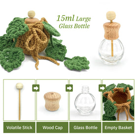 SGIBYN hanging in car rearview mirror adds decorative scent and safety