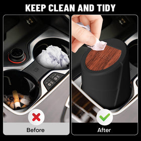 SGLRT wood-grain lid close-up highlighting stylish finish and refined look