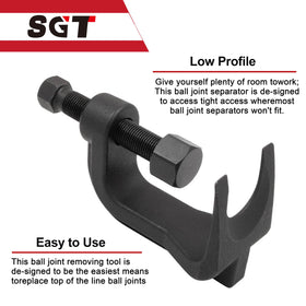 SGT SUPER GARAGE TOOLS close-up of precision threads illustrating smooth, controlled force
