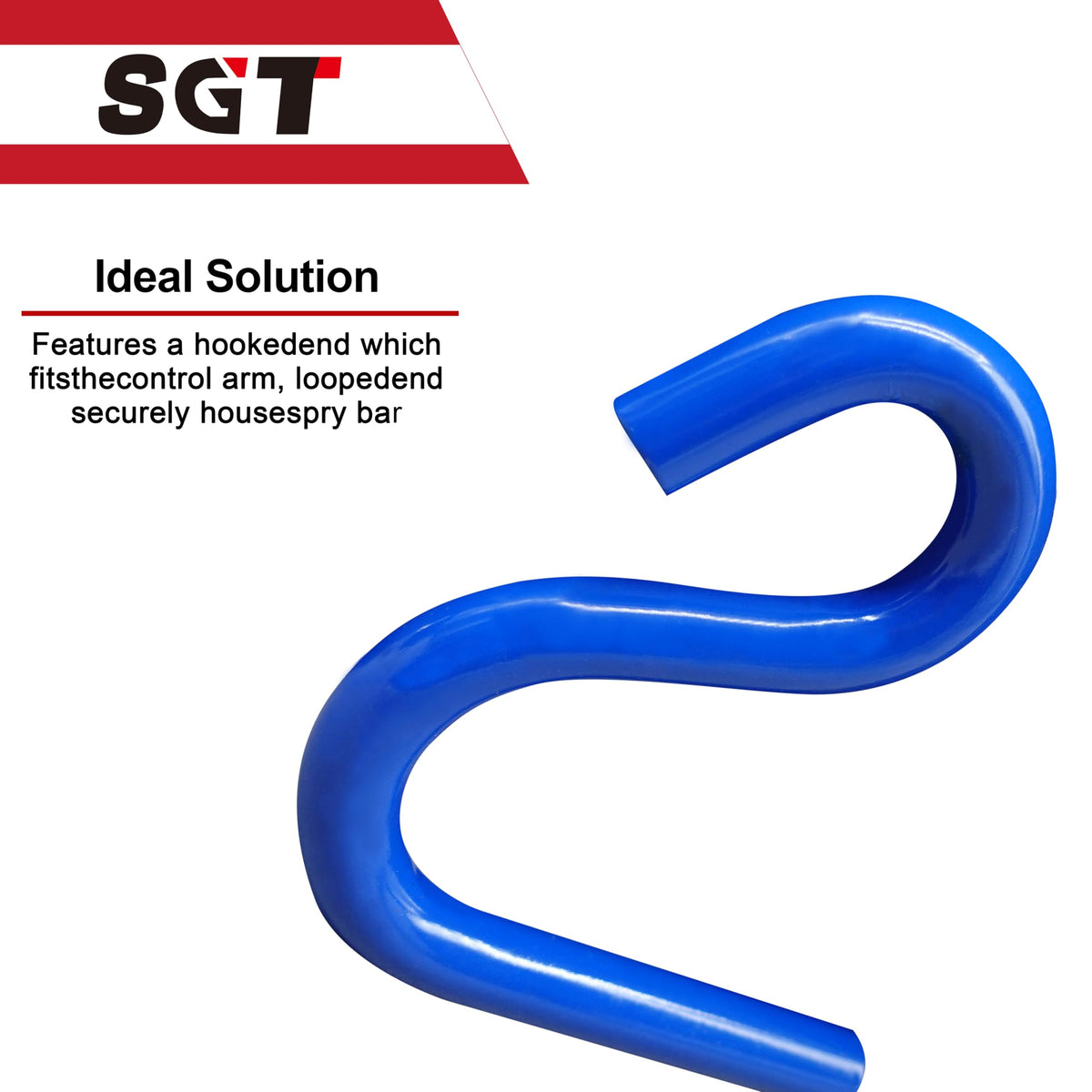 SGT SUPER GARAGE TOOLS pivot ball detail preventing slippage and ensuring centered pressure