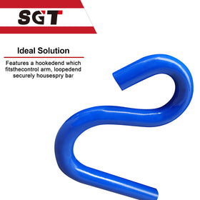 SGT SUPER GARAGE TOOLS pivot ball detail preventing slippage and ensuring centered pressure