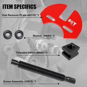 SGT detailed threaded rod image showing heat‑treated strength and durability