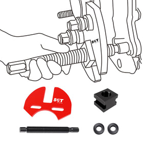 SGT size comparison with ruler showing compact, toolbox‑friendly dimensions