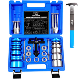 SGT SUPER GARAGE TOOLS open case showing organized 33-piece kit for quick access and protection