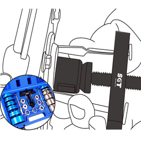 SGT SUPER GARAGE TOOLS installer plate detail ensuring even pressure when seating new seals