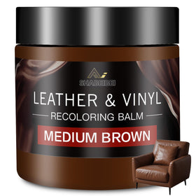SHABEIBEI front packaging showing medium brown balm and label, clear product identity