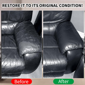 SHADAIWUYU before and after couch panel showing color renewal