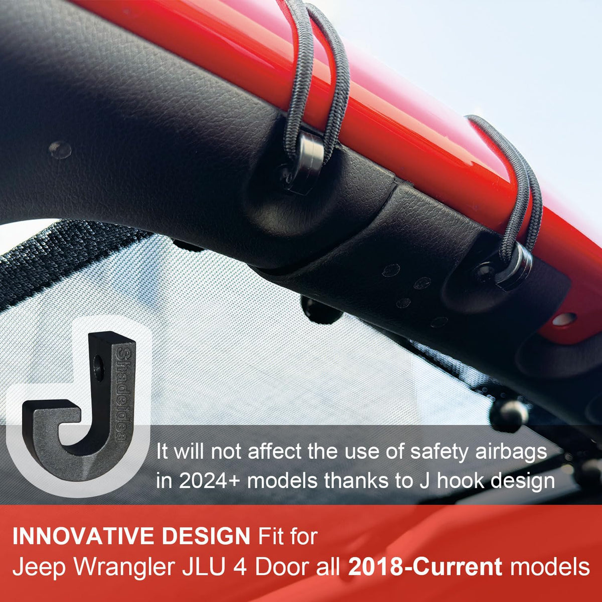 Shadeidea rear panel installed on Jeep Wrangler protecting passengers from sun