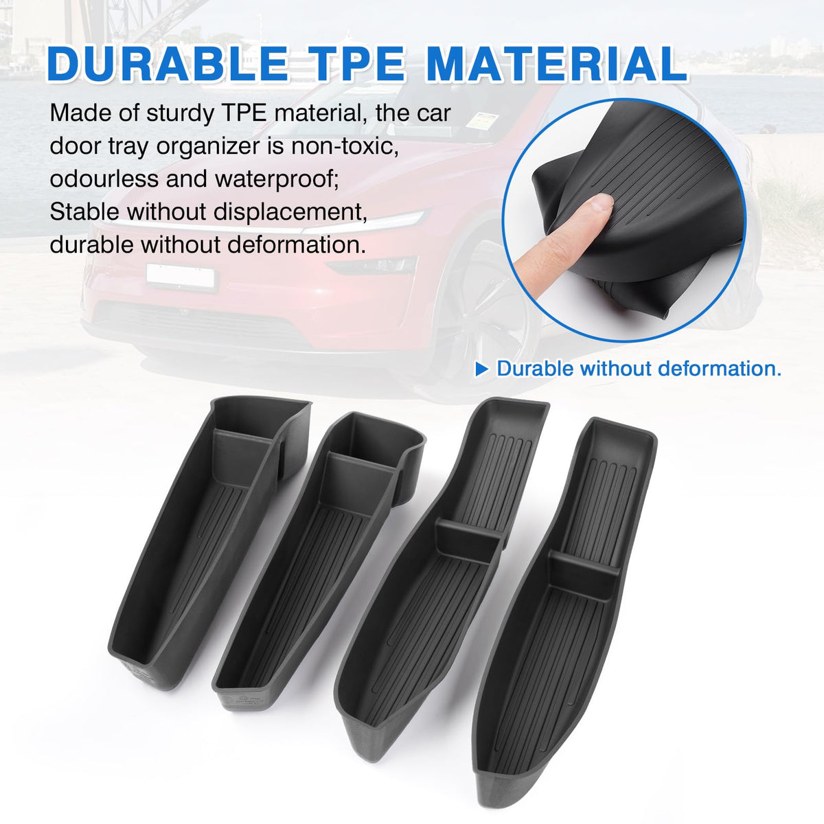 Shademax TPE close-up texture preventing slips and noise