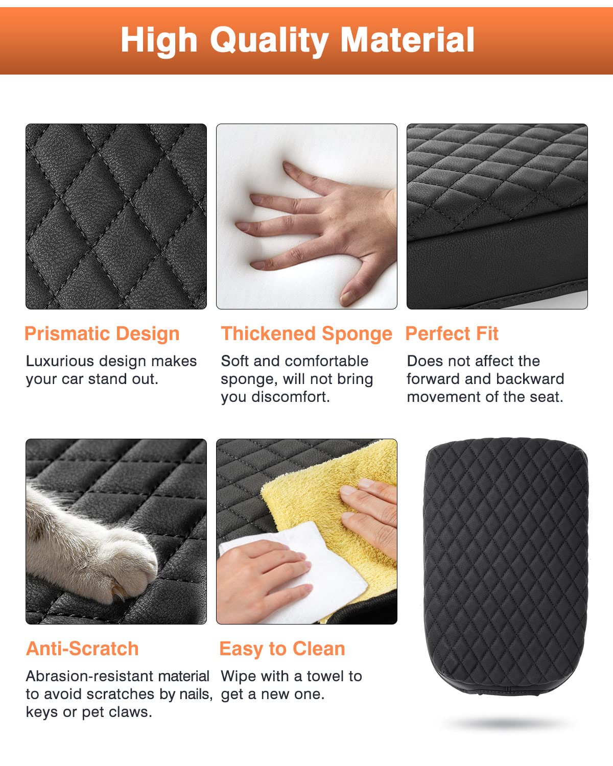 Shademax size comparison with hand illustrating cushion thickness and scale