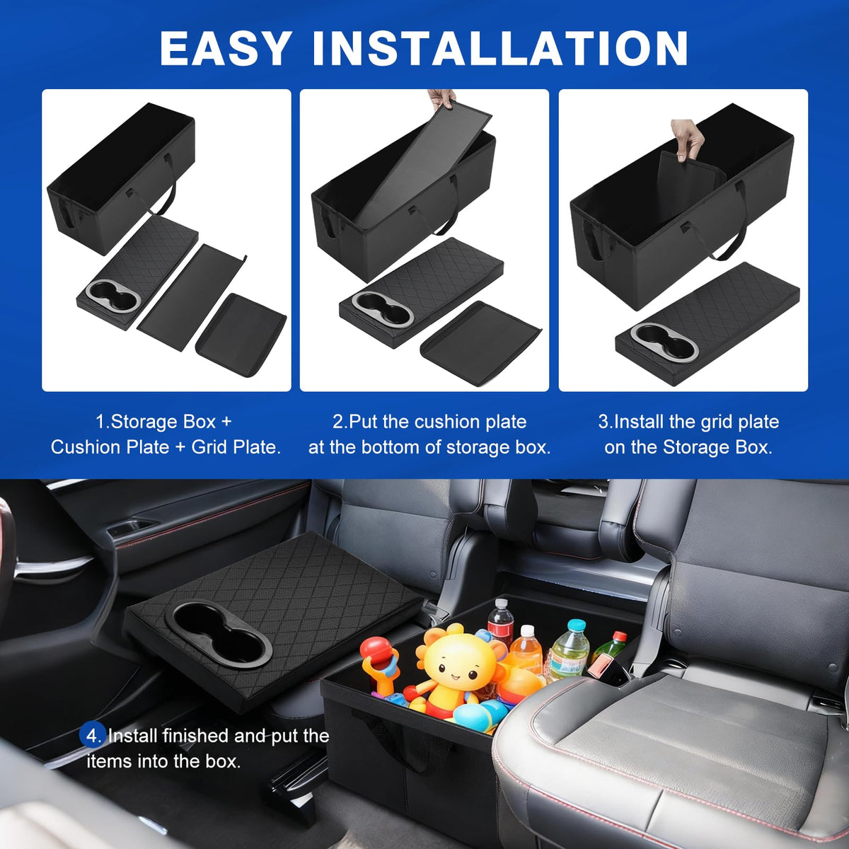 Shademax installed in Explorer backseat improving passenger convenience