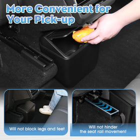 Shademax lifestyle image of backseat use illustrating tidy cabin and family-friendly utility