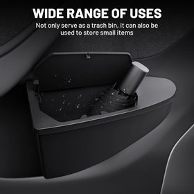 Shademax installed in Model Y Juniper right front door showing secure fit benefit