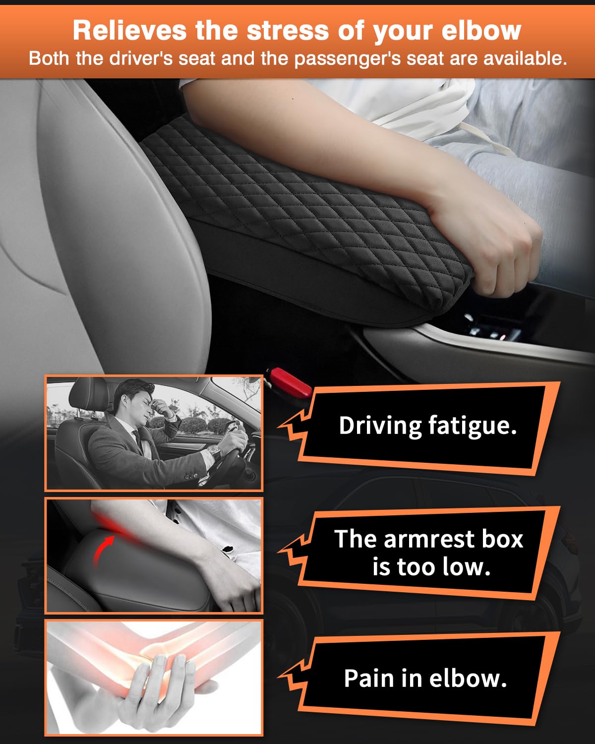 Shademax elastic strap backside detail ensures non-slip secure installation