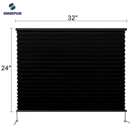 SHADEPLUS close-up of pleated fabric texture highlighting durability and light control