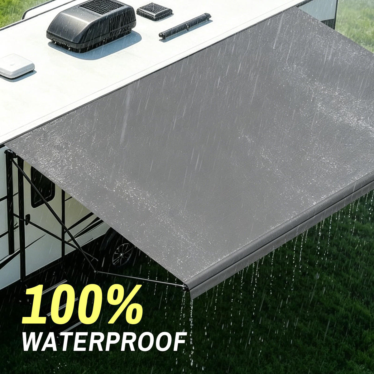 SHADEPLUS corner seam reinforcement demonstrating reinforced durability and tear resistance