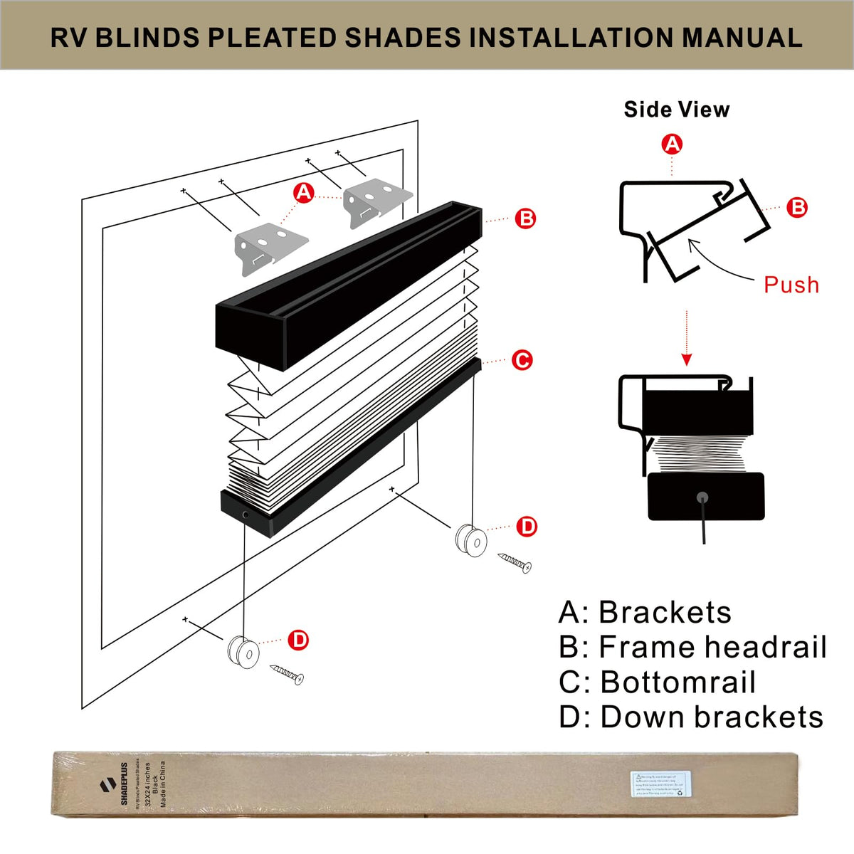 SHADEPLUS installed in camper window demonstrating privacy improvement and reduced glare benefit