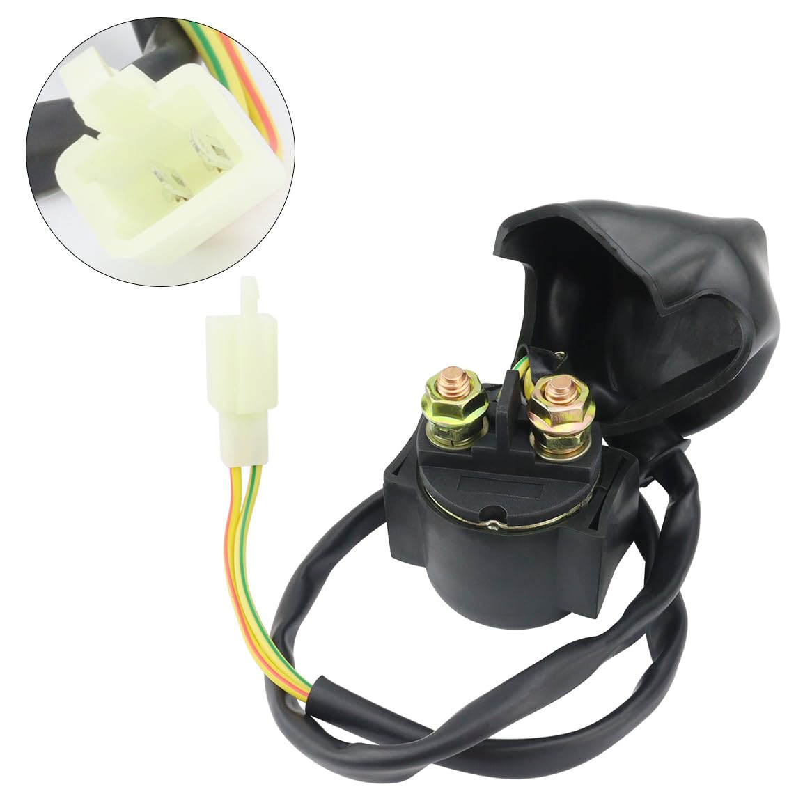 shamofeng CDI unit label view showing compact ignition module for consistent spark delivery