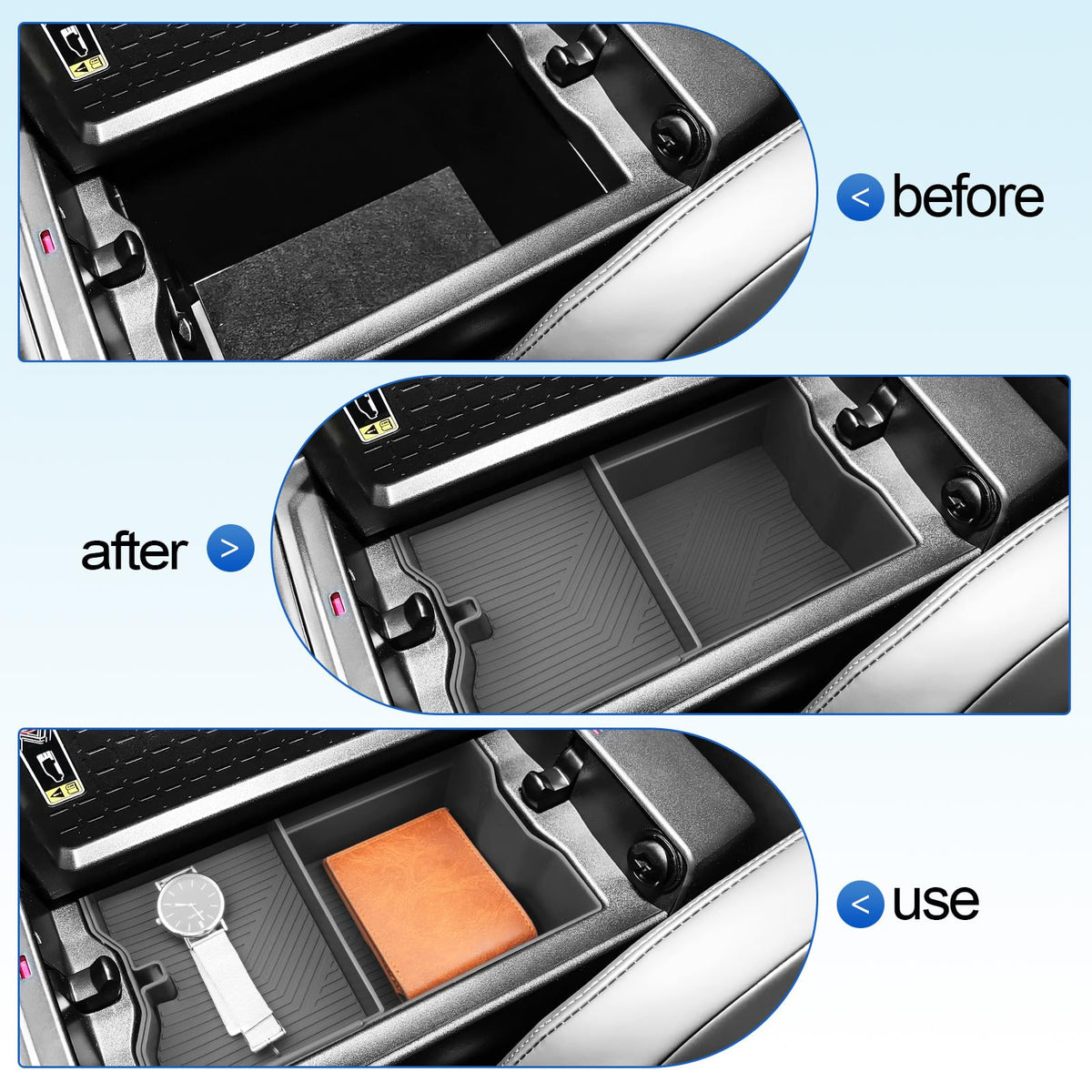SHAOHAO installed in RAV4 interior improves organization and reachability