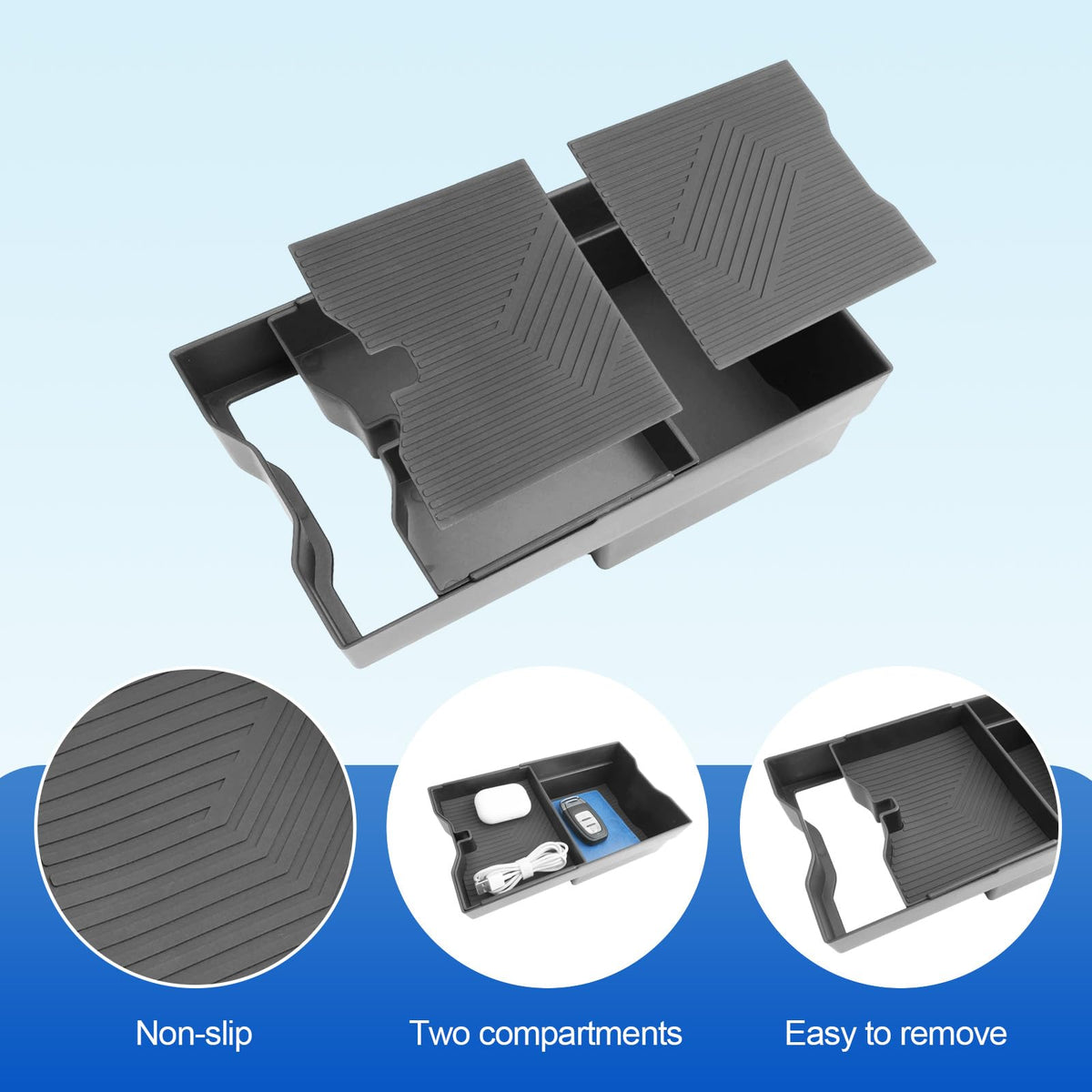 SHAOHAO tray next to hand to show scale and easy handling