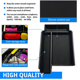 SHAOHAO tray beside wallet showing scale and added storage capacity benefit