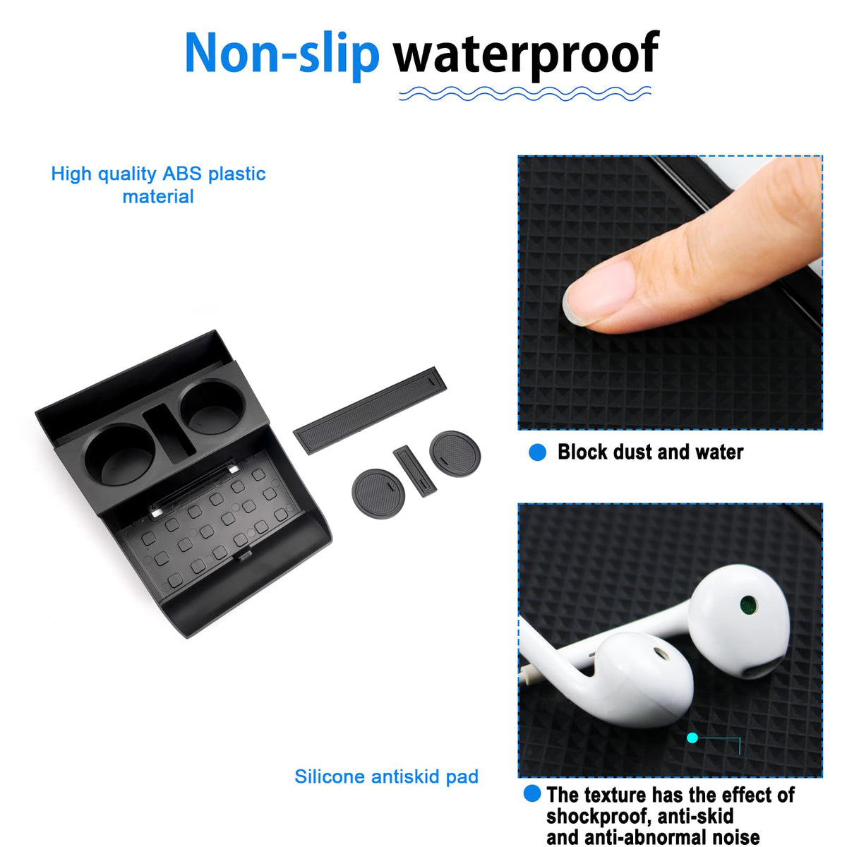 SHAOHAO compartment detail organizing phone coins and cards efficiently