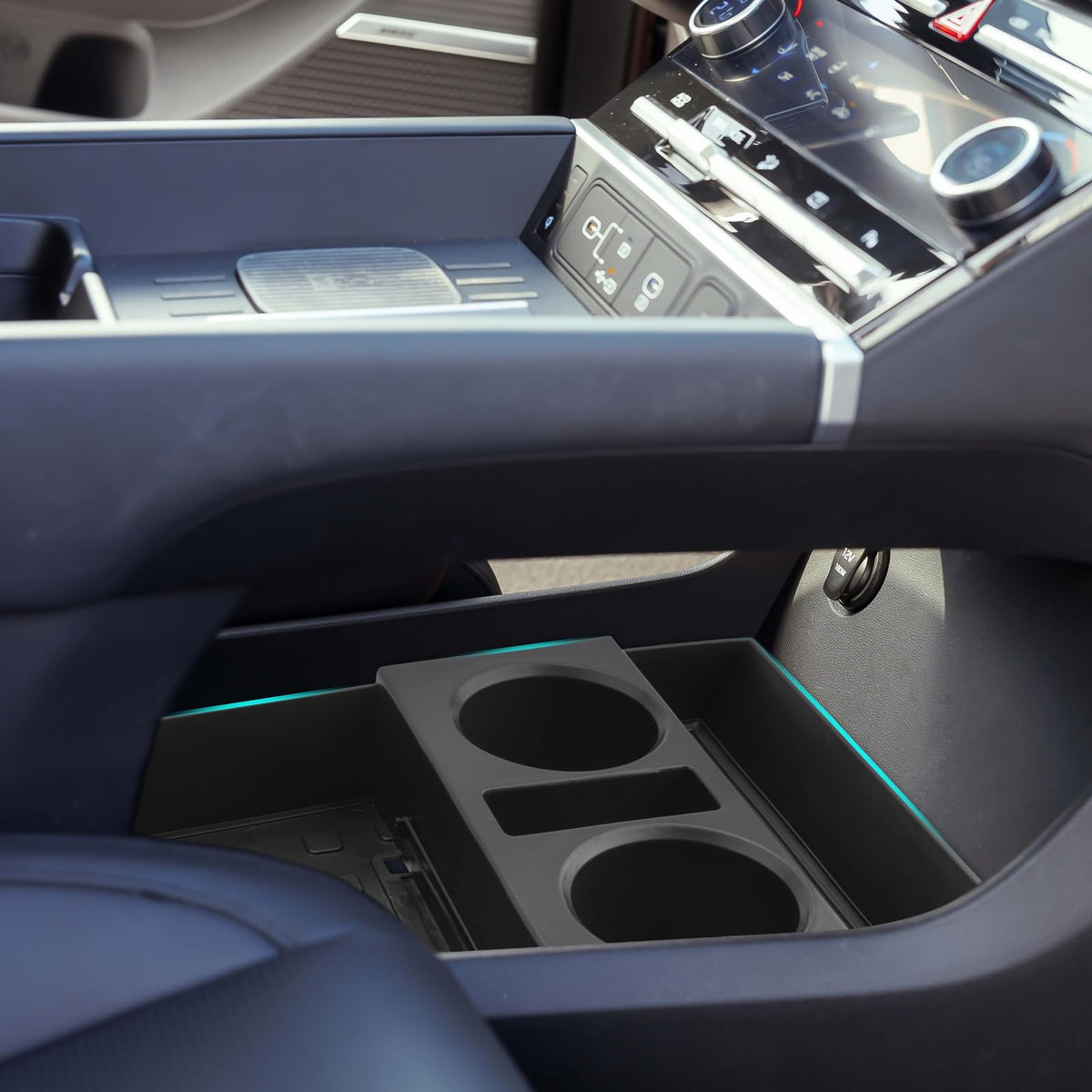 SHAOHAO front view console tray showing neat storage benefit