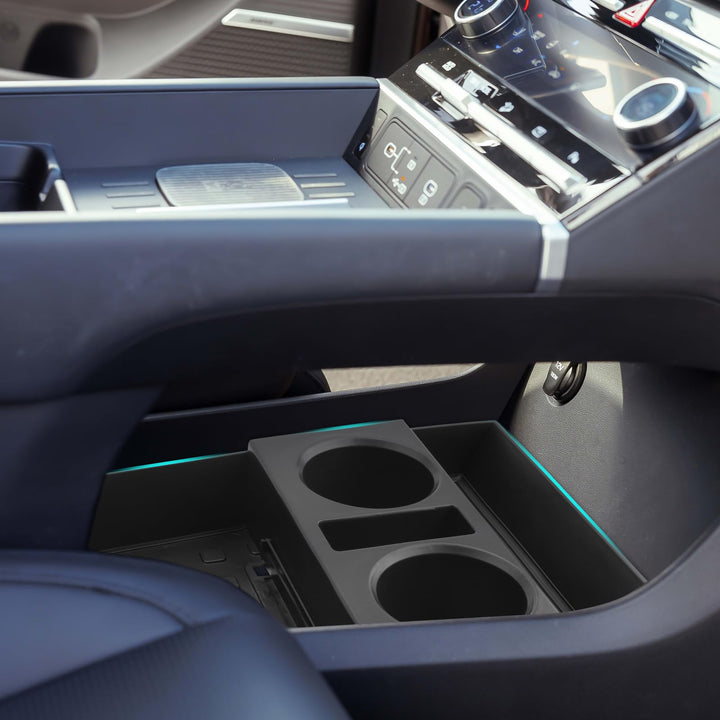 SHAOHAO front view console tray showing neat storage benefit