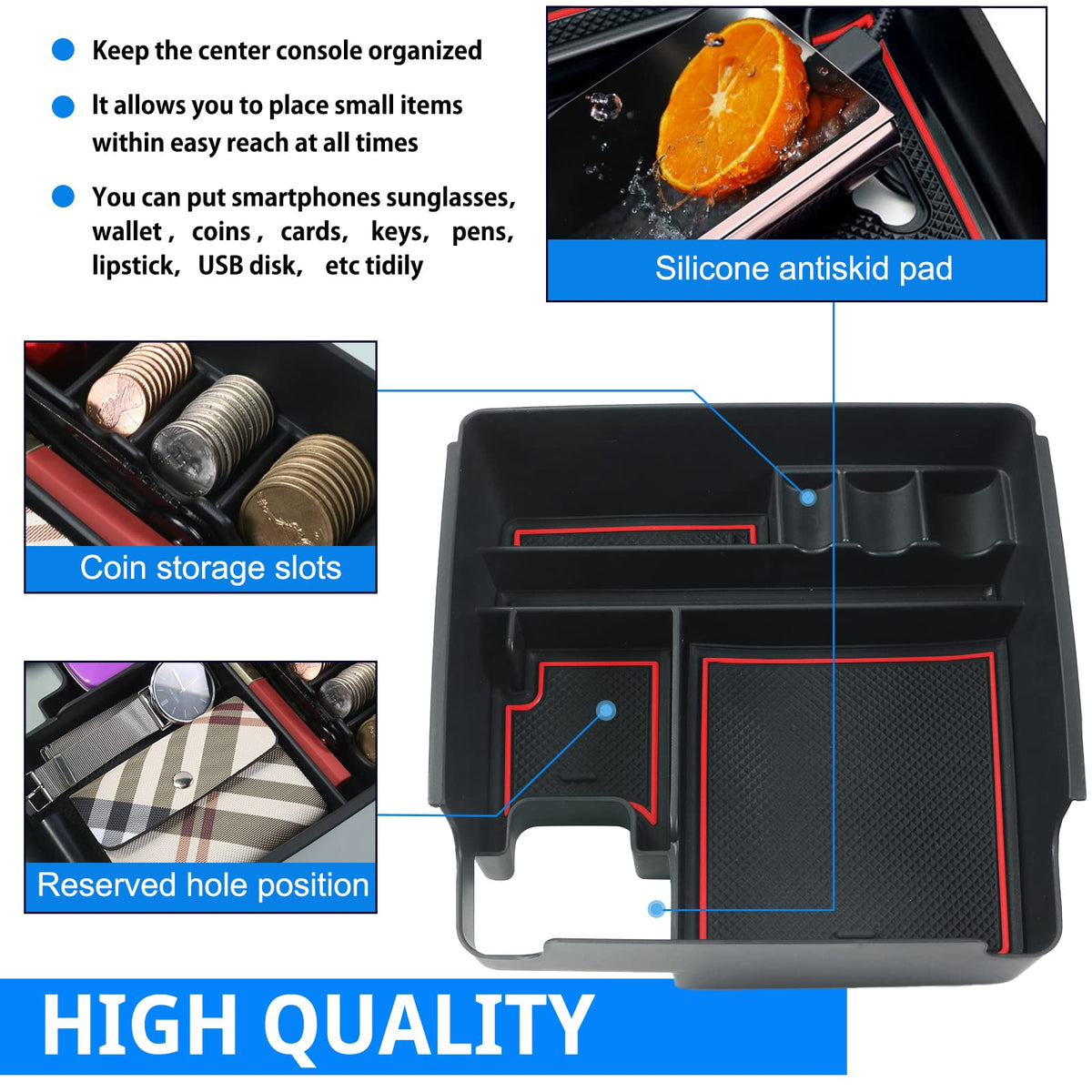 SHAOHAO rubber liner closeup preventing movement and reducing interior noise