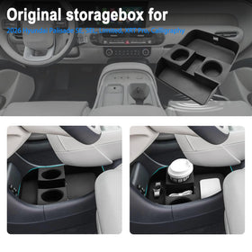 SHAOHAO organizer with phone in slot demonstrating secure, organized storage