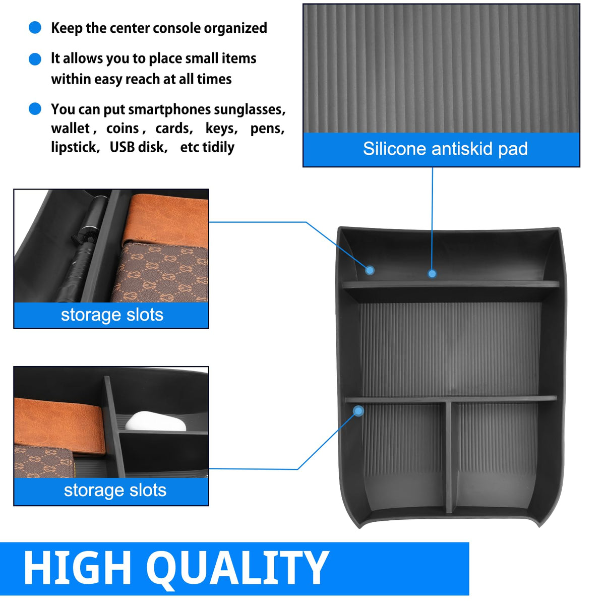 SHAOHAO close-up of silicone pad texture reducing rattle and preventing slips