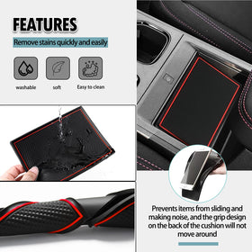 SHAOHAO cup holder mat closeup preventing spills and scratches