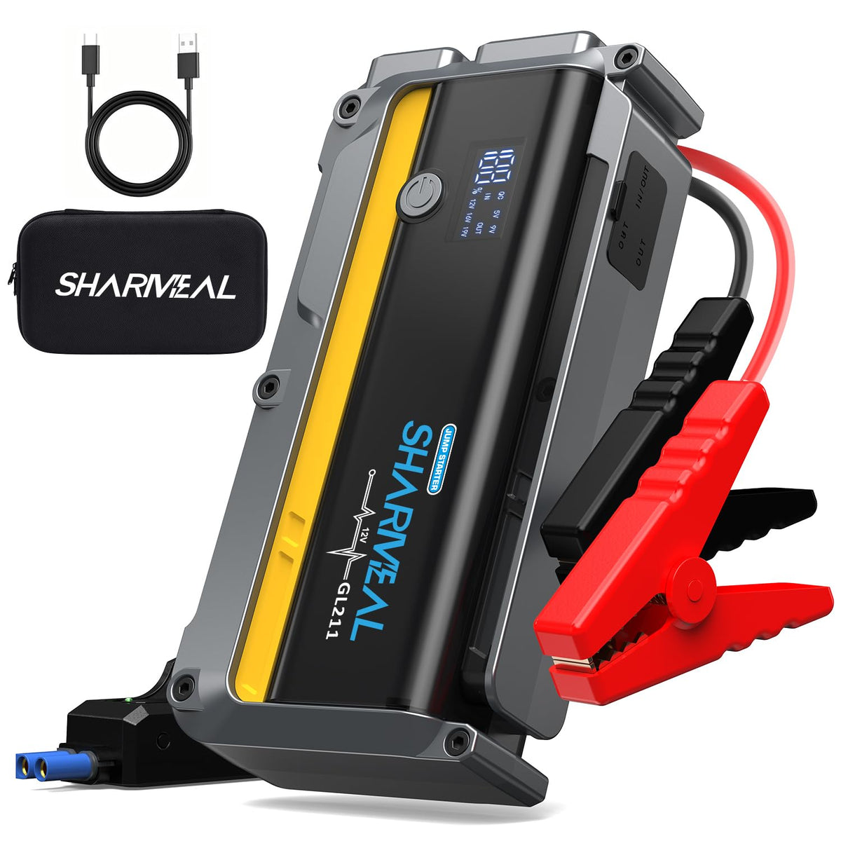 Sharmeal front view showing compact design and powerful starter benefits